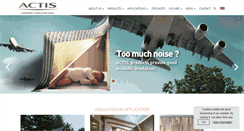 Desktop Screenshot of insulation-actis.com